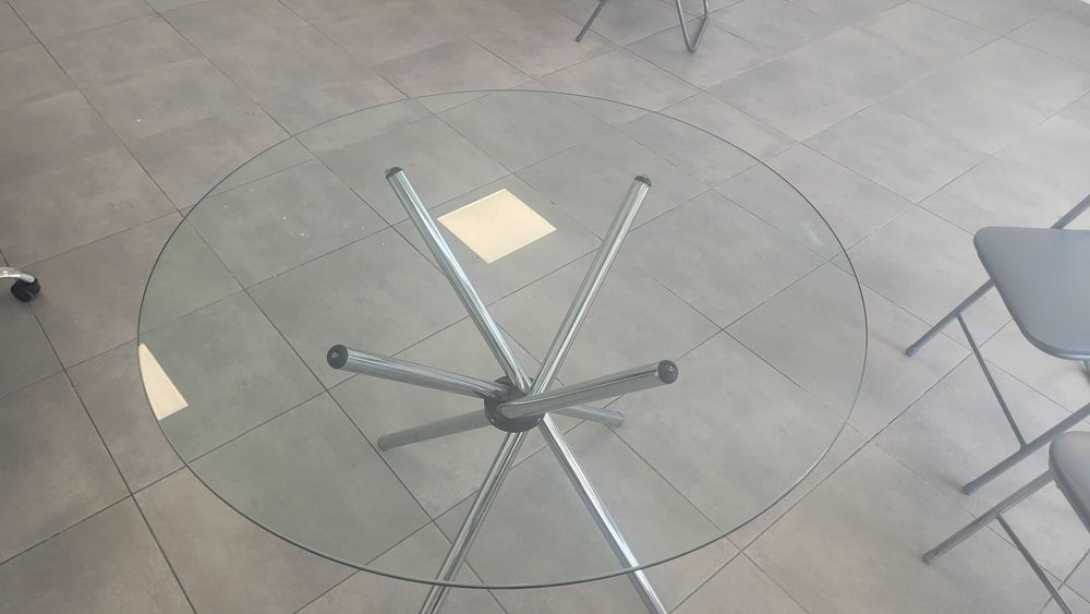 Stół szklany 100 cm