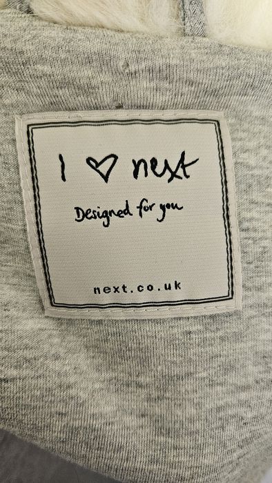 Futerko białe kamizelka, bezrękawnik S  NEXT