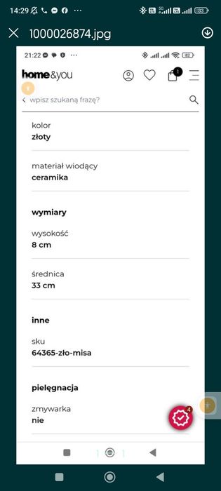 MISA DEKORACYJNA Deina home and you