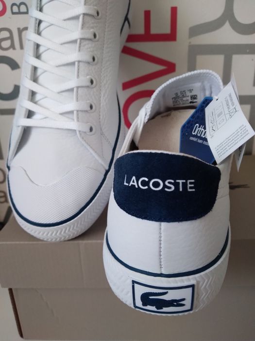 Skórzane buty Lacoste Gripshot r. 44,5 (większe! jak 45 - 45,5)