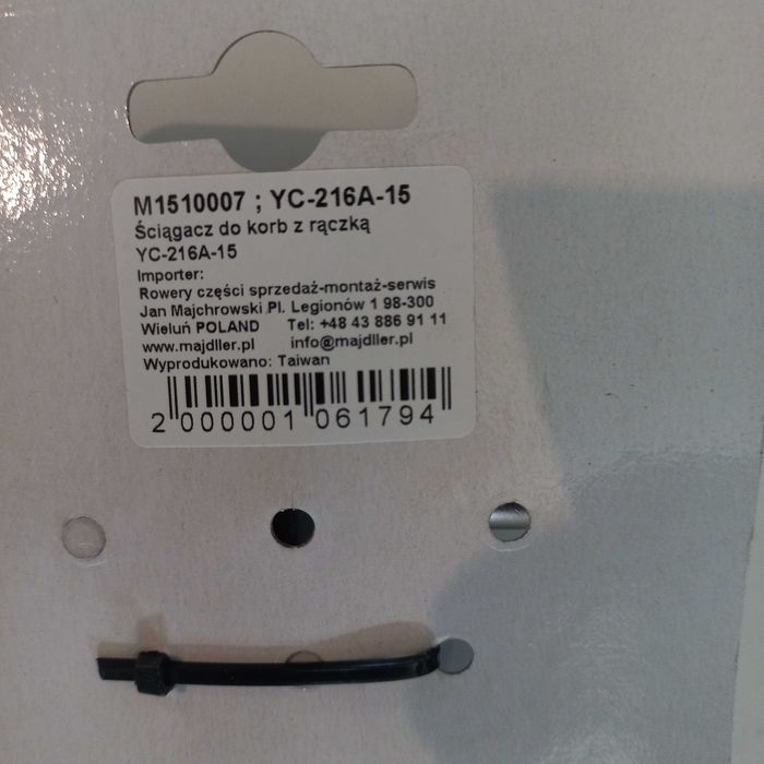 klucz do korb z rączką