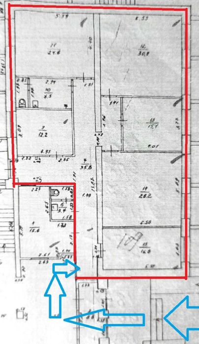 Аренда офиса 175 м² 23 Августа 20-А