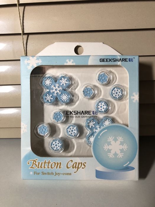 Наклейки на кнопки joycon Nintendo Switch