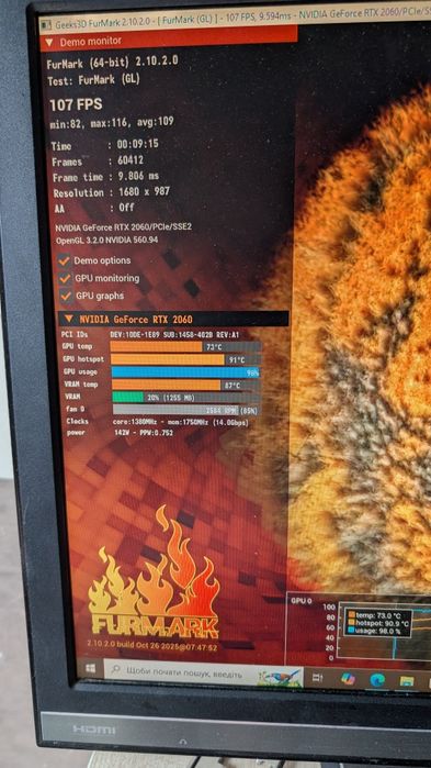 Відеокарта GIGABYTE GeForce RTX 2060 D6 6G (GV-N2060D6-6GD)