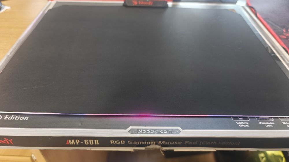 Продам RGB килимок для миші Bloody MP-60R