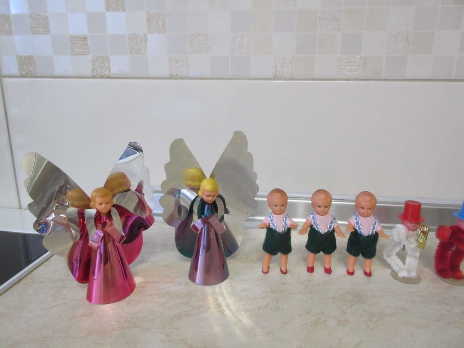 Детские фигурки куколки, ангелки, музыканты ГДР.
