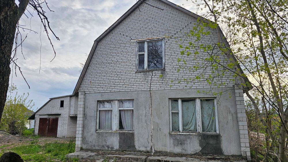 Капітальний будинок біля ОЗЕРА! с. Тужилів Бориспільський район - є відеоогляд
