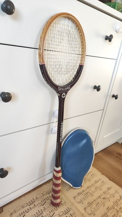 Spalding PowerStar - Raquete de Squash Antiga