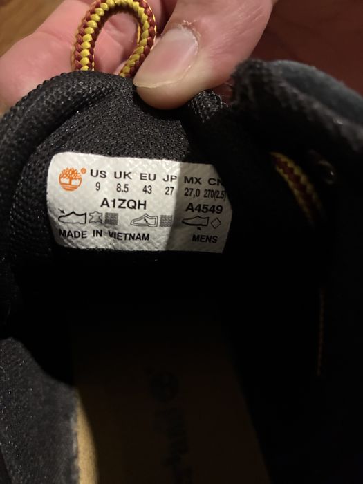 Чоловіче взуття Timberland 43 (27см)