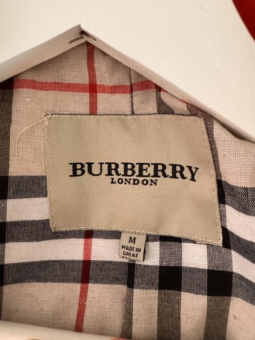 Płaszcz Burberry Red