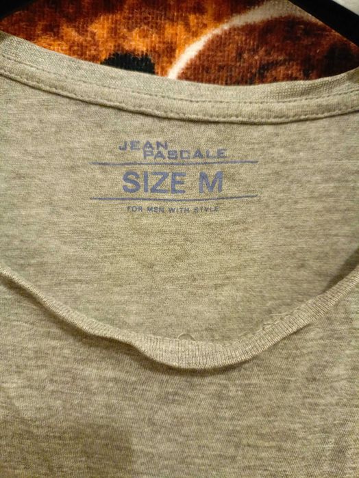 Jean Pascale: szary T-shirt M