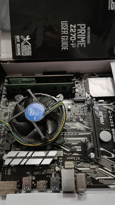 Asus prime Z270-p + і5 6500 + 8gb ddr4