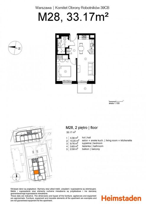 Mieszkanie – Warszawa - Widok 5