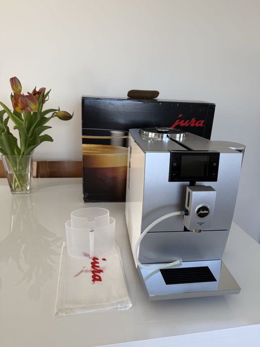 Ekspres do kawy Jura Ena 8 Nordic White kawa latte espresso