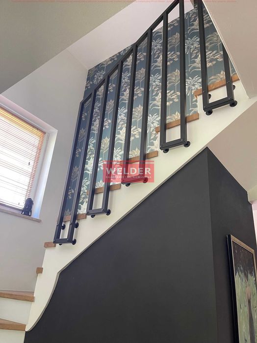 Balustrada Harfa Balustrady nierdzewne Malowane nowoczesne