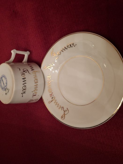 Chávena de café publicidade vista alegre