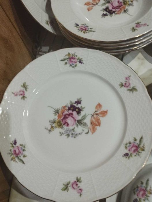 Фарфоровый столовый сервиз, Чехословакия.