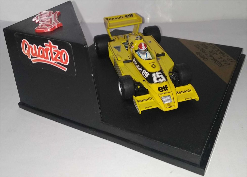 Quartzo - Renault RS01/2 -4º GP dos E.U.A. 1978- Jean-Pierre Jabouille