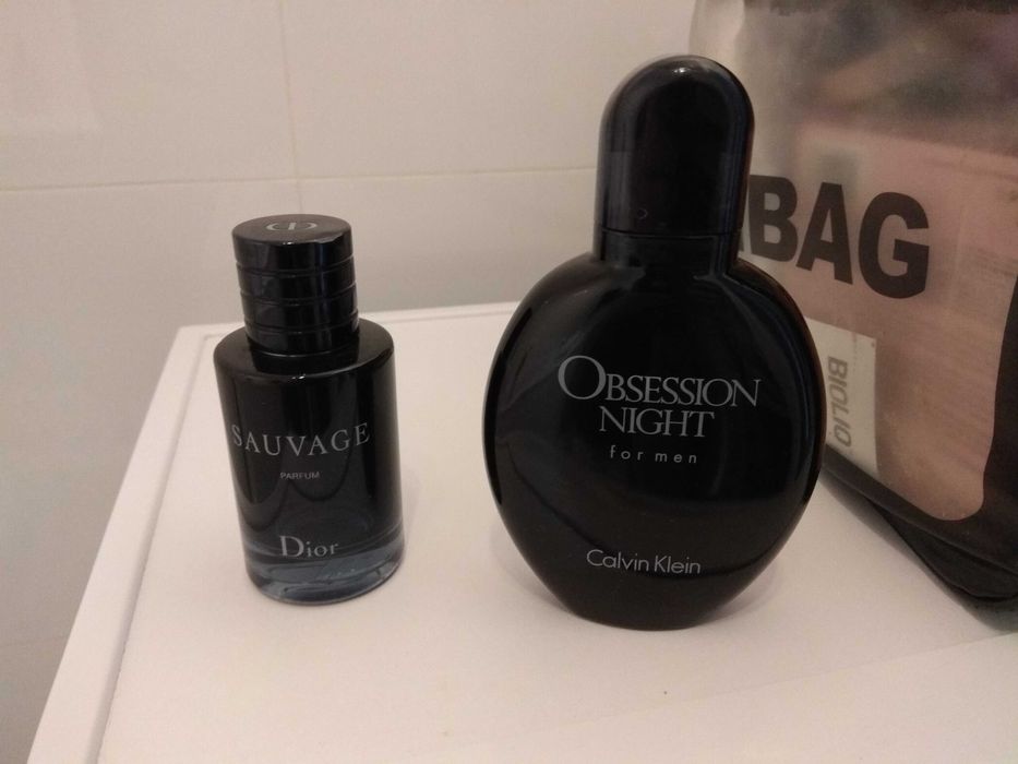 Calvin Klein Obsession Night Dior Savage flakoniki po perfumach oryginalne