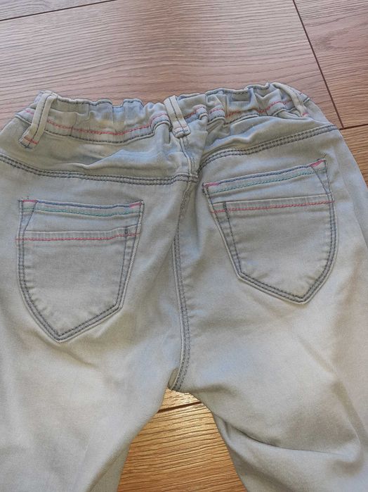 Spodenki jeansowe 128 idealne