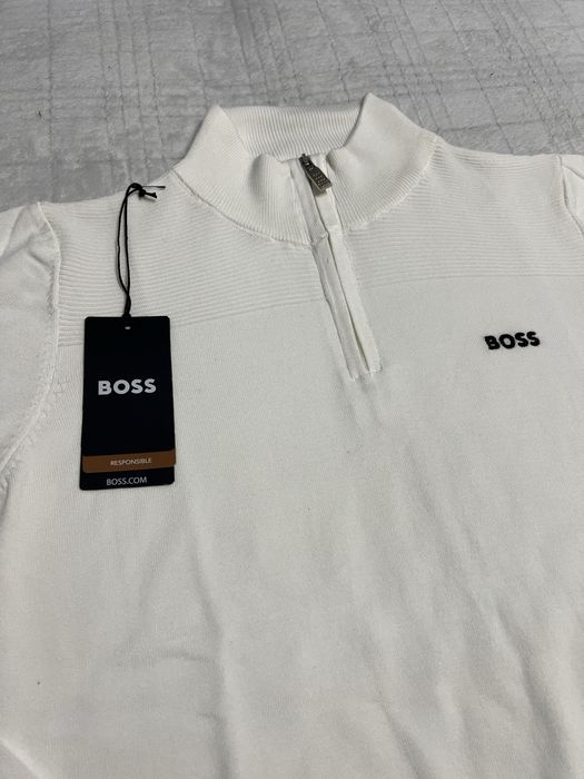 Sweter męski Boss biały M L XL