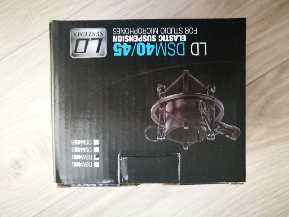 Koszyk na mikrofon pojemnościowy