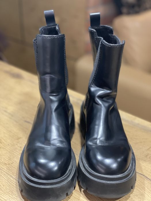 Sztyblety chunky chelsea boots 39