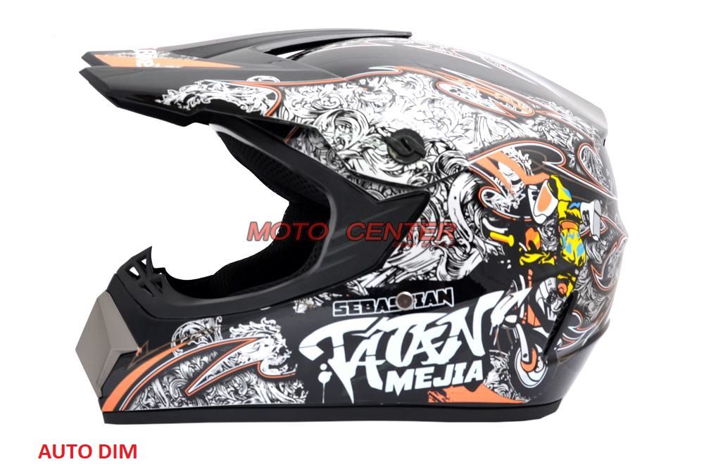 Kask Crossowy hulajnoga enduro quad atv MD-905