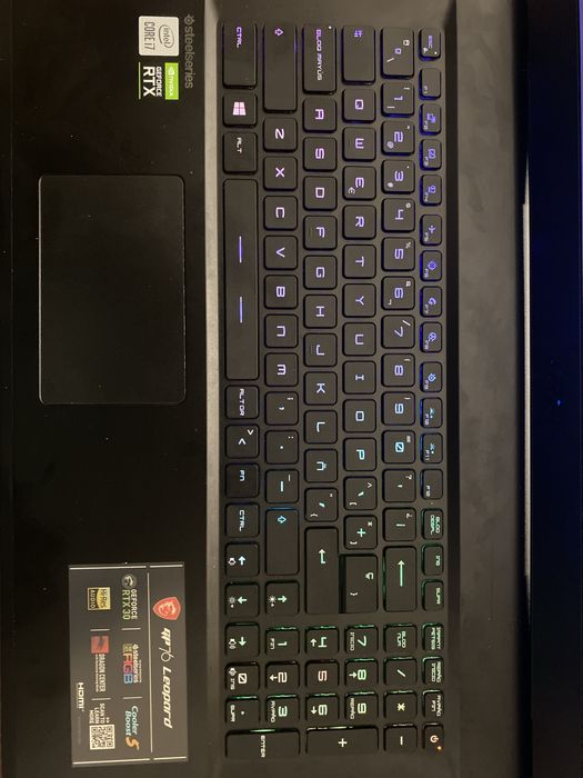 Portatil gamer msi GP76 leopard