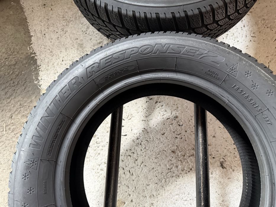 Зимові шини‼️185/65 R15 Dunlop WinterResponse2 88Т 8.6мм 2024рік