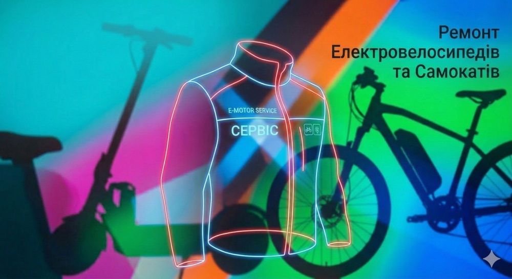 Ремонт електросамокатов, електровелосіпедов