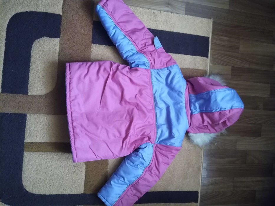 детский зимний комбинезон для девочки