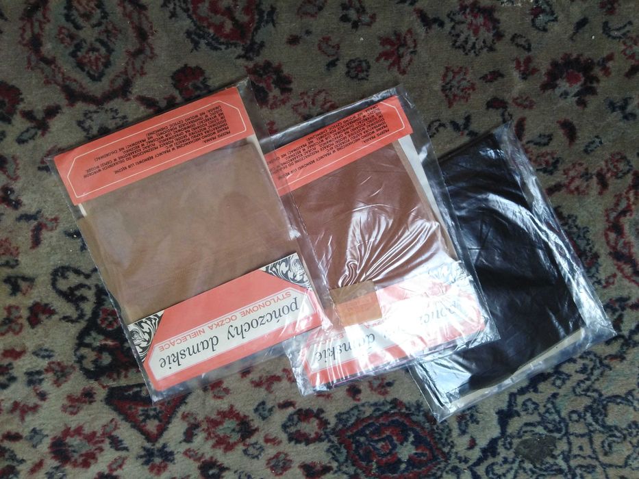 nowe pończochy nylonowe xl, dla wysokiej