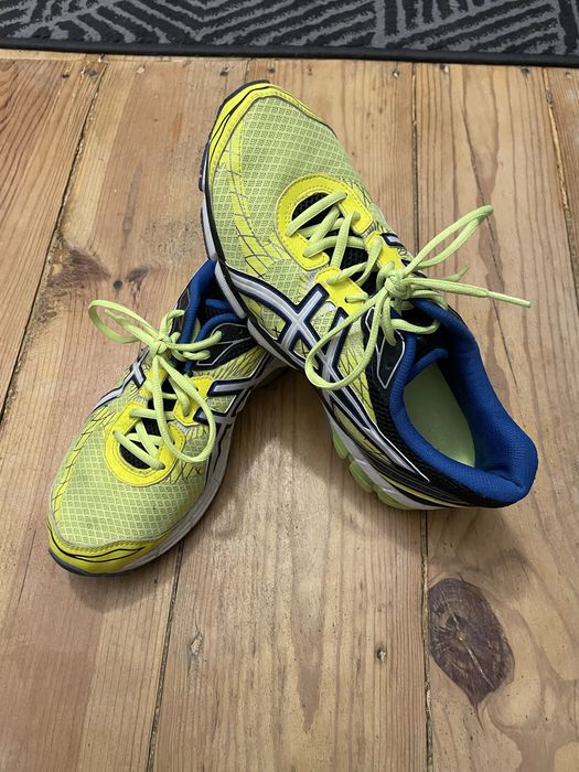 Ténis Asics 42 Amarelo/Azul