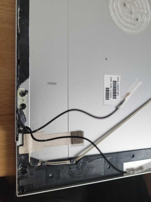 Tylna srebrna obudowa LCD HP Envy 13-BA L94047-001