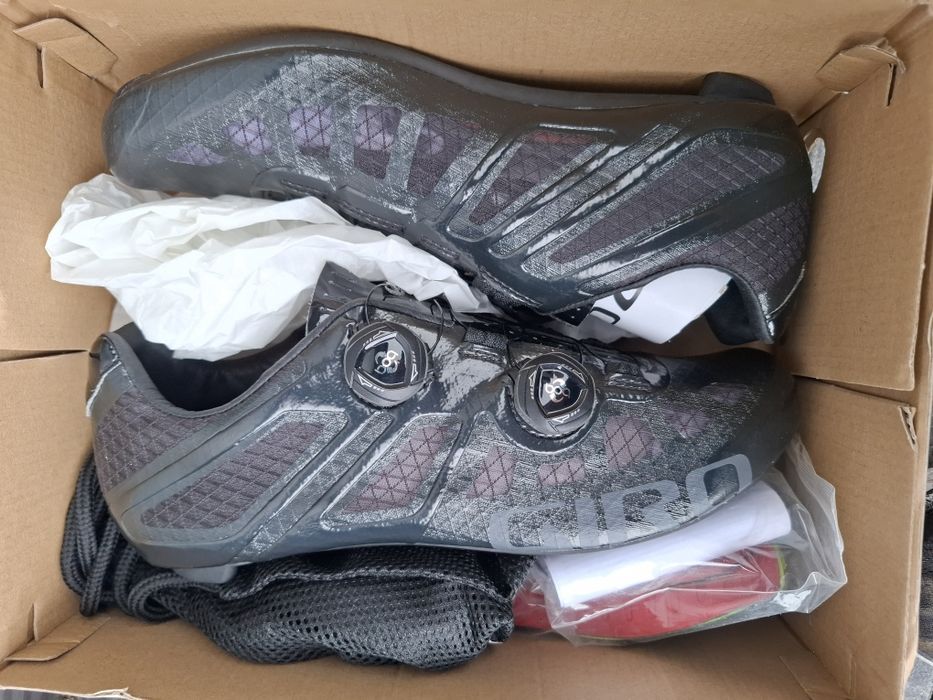 Buty rowerowe szosowe SPD męskie GIRO Imperial 42.5 27cm podwójne BOA  wpinane na pedały