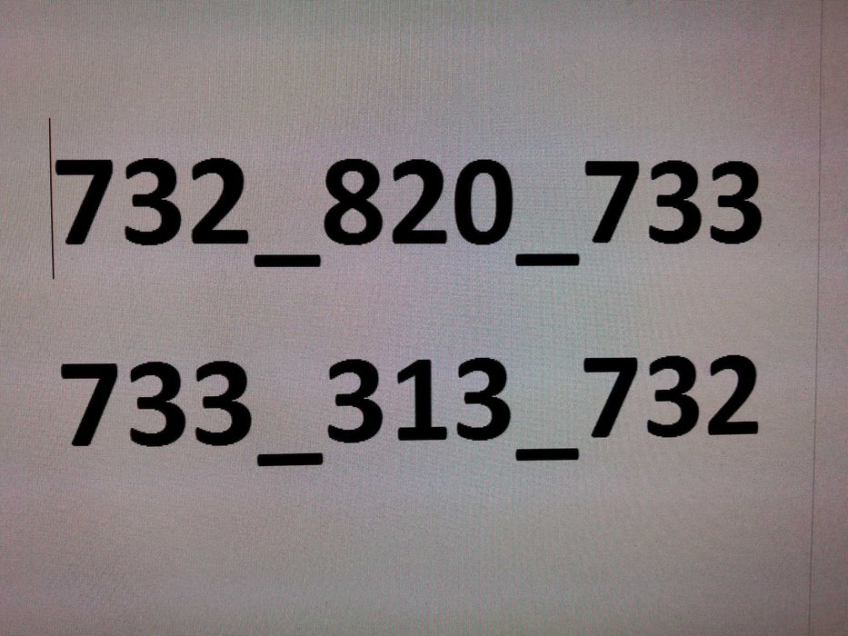 Złoty numery dla firmy   733_313_732