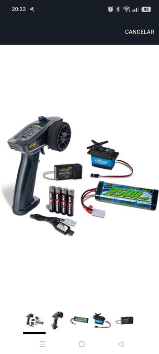 Carson reflex whell start electric set ( controlo remoto)