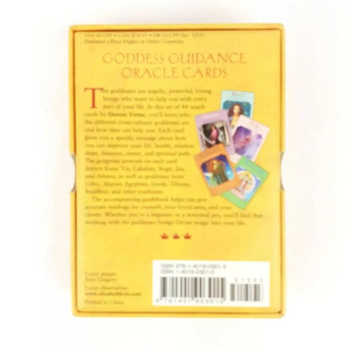 Cartas Oráculo de Doreen Virtue Goddess Guidance Oracle cards 44
