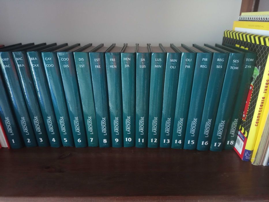 Enciclopédia Larrousse 18 Volumes
