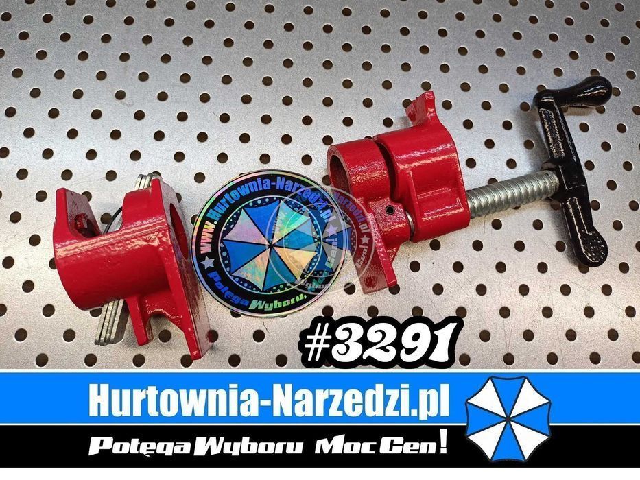 Ścisk stolarski rurowy bezkońcowy rurowy 3/4" ścisk rurowy