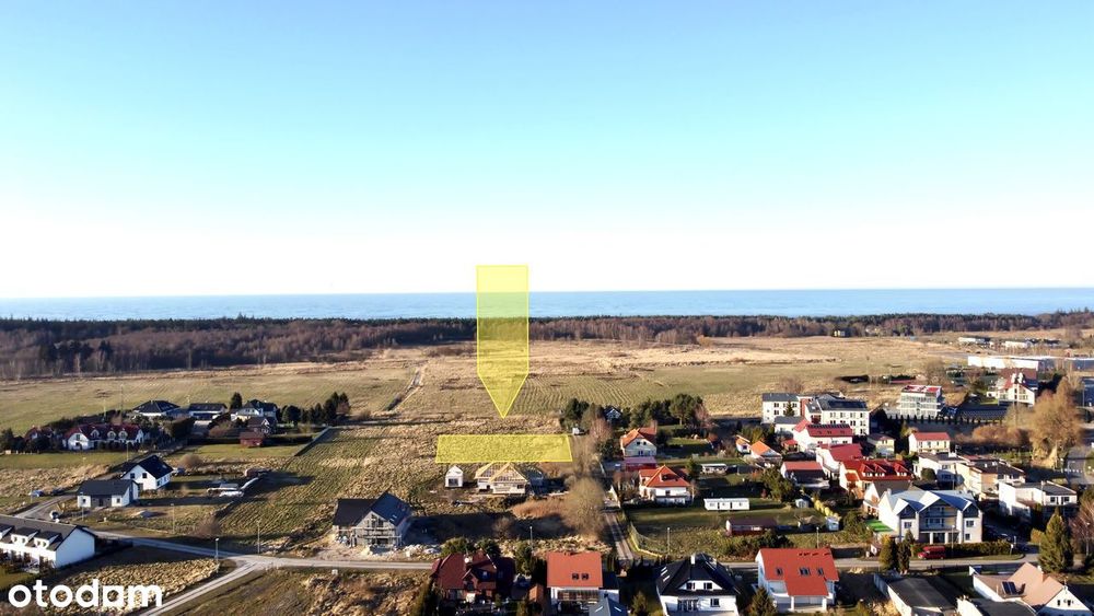 Działka budowlana 800m od plaży, 3km od Kołobrzegu