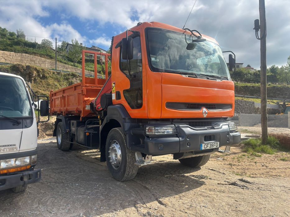 Camiao grua Renault kerax 370