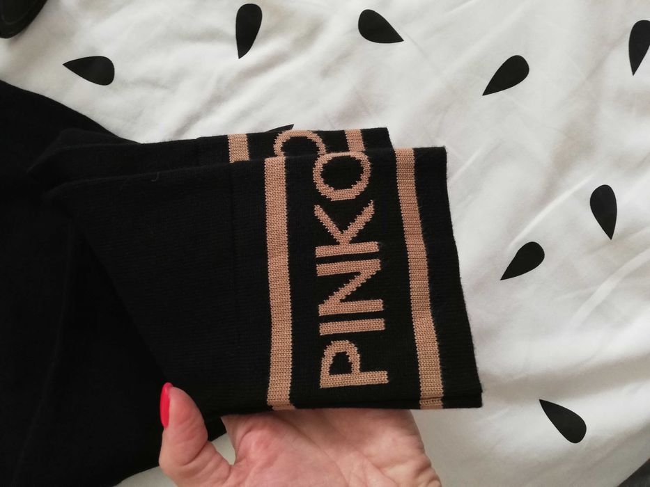 spodnie PINKO 40 l dzianinowe spodnie PINKO dresowe L 40 czarne