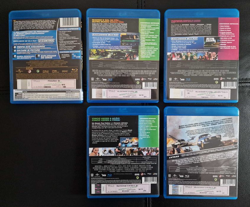 Filmes em Blu-ray (Impecáveis)