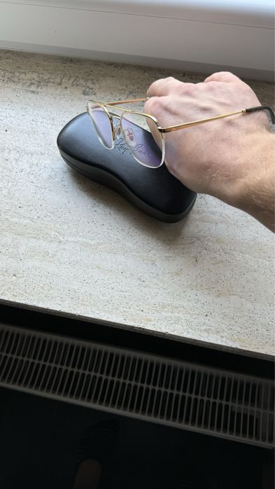 Okulary RayBan RB6444 złote oprawki korekcyjne.