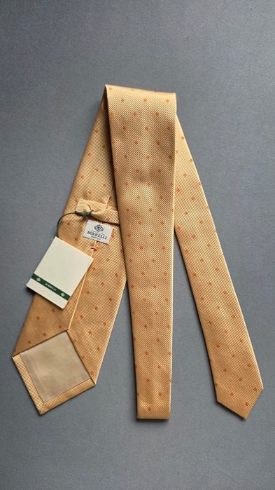 Krawat jedwabny LUIGI BORRELLI