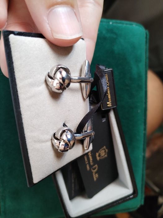 Botões de punho Massimo Dutti novos