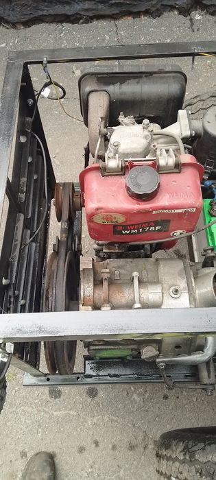 Мінітрактор 4×4  дизель саморобний