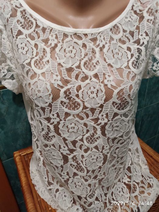 Блузка белая Dorothy Pearkins  14 uk 42 euro